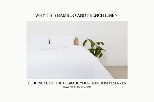 Why This Bamboo and French Linen Bedding Set Is the Upgrade Your Bedroom Deserves
