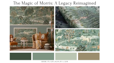 A Woodland Reverie: The Enchanting Charm of Morris & Co’s Owl & Willow Wallpaper