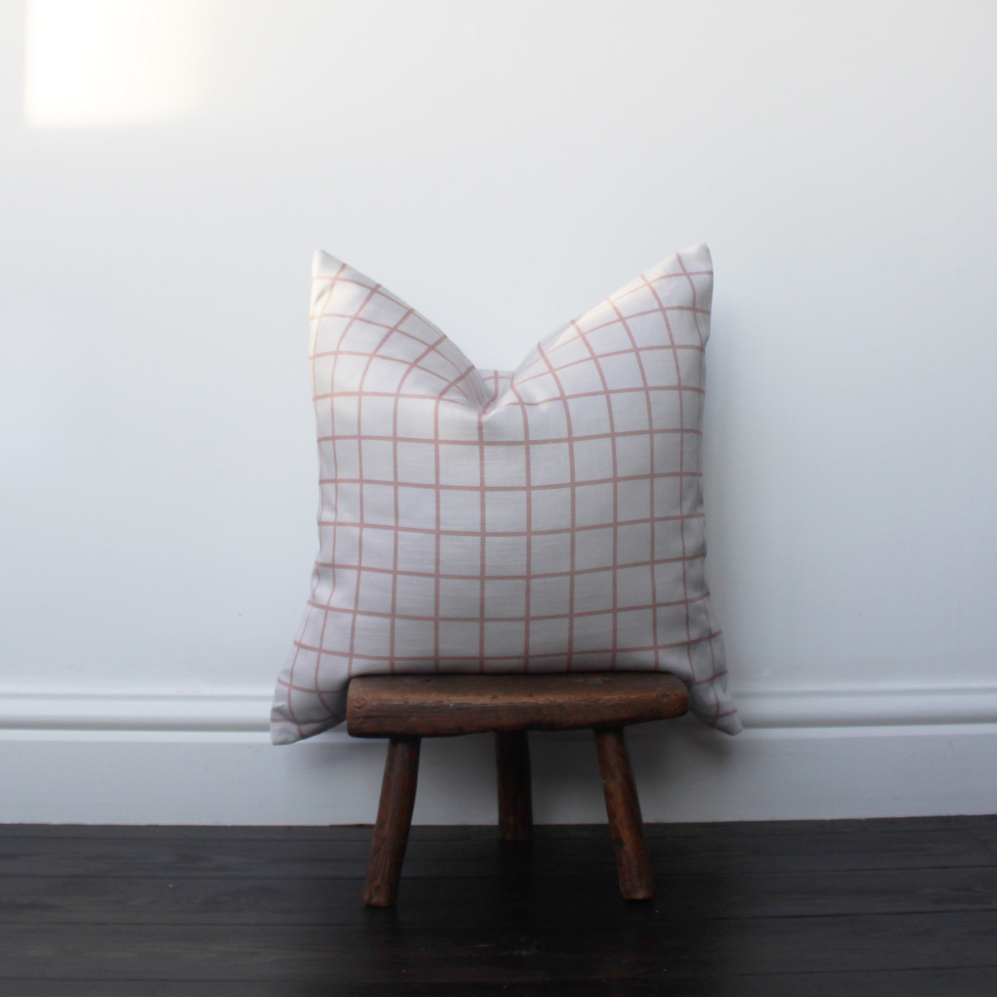 Ada Pink Check Cushion