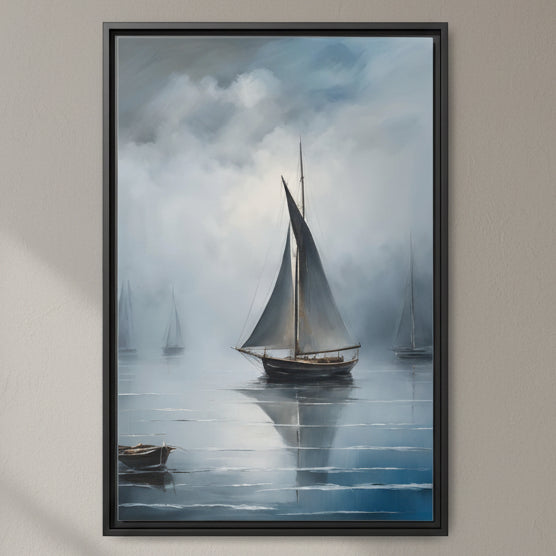 Vintage boats Canvas Print