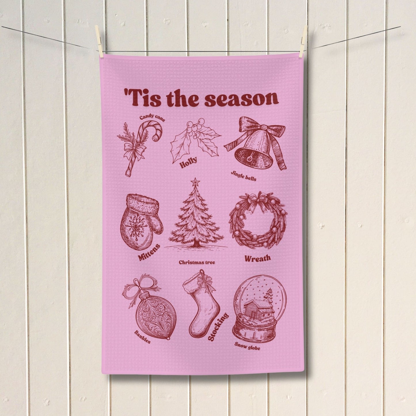 Christmas Tea Towel