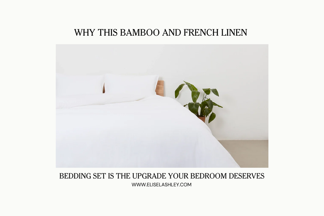 Why This Bamboo and French Linen Bedding Set Is the Upgrade Your Bedroom Deserves