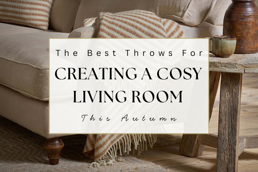 The Best Throws For Creating A Cosy Living Room This Autumn