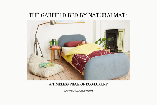 The Garfield Bed by Naturalmat: A Timeless Piece of Eco-Luxury