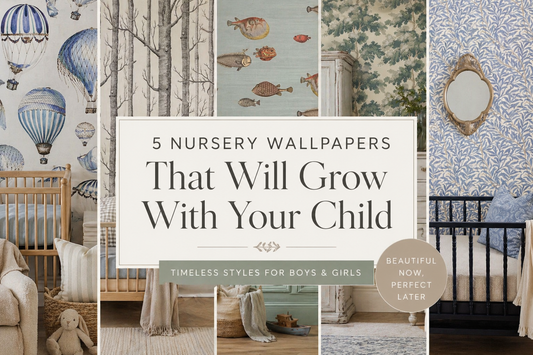 5 Nursery Wallpapers That Will Grow With Your Child (Boy or Girl)