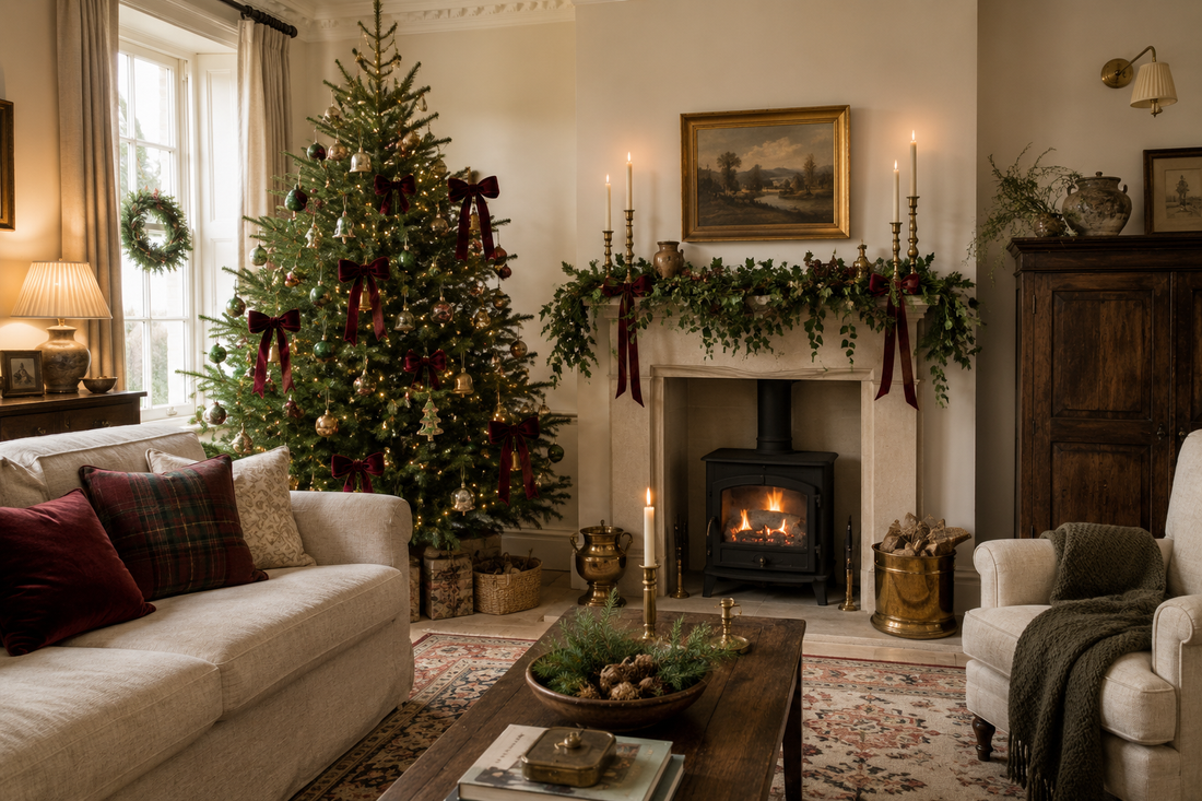 How to Decorate for Christmas Without Making Your Home Feel Cluttered