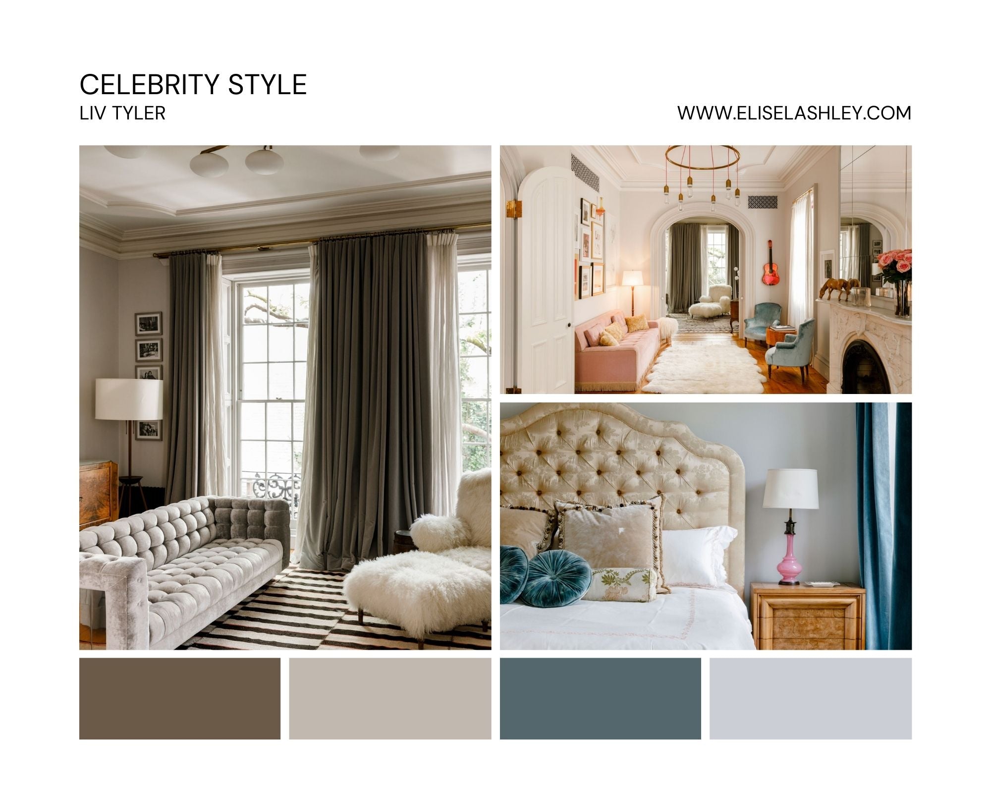 Celebrity Style: How To Create This Gorgeous Interior Design At Home ...