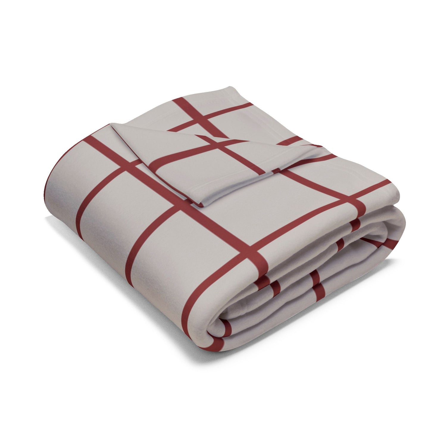 Red Check Fleece Blanket