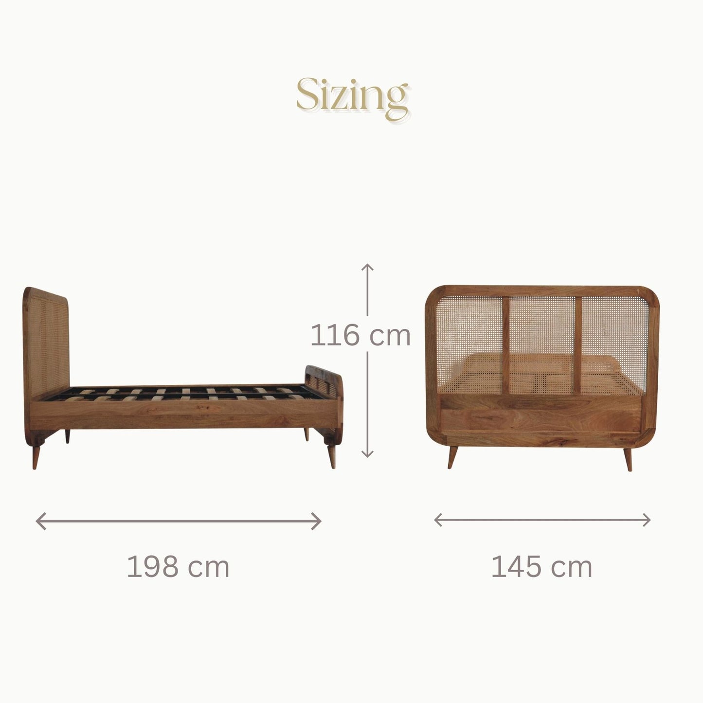 Rattan Bed – Natural Elegance Meets Timeless Craftsmanship