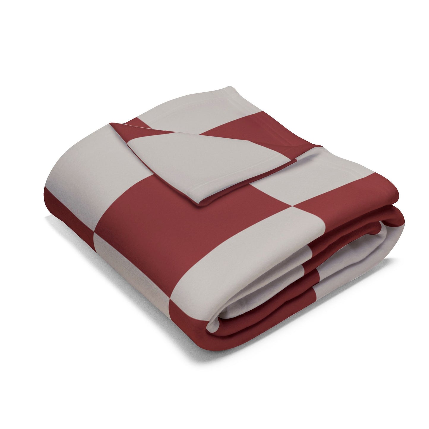 Fleece Blanket Red Check