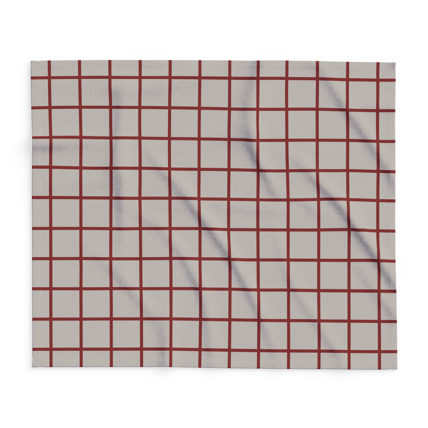 Red Check Fleece Blanket