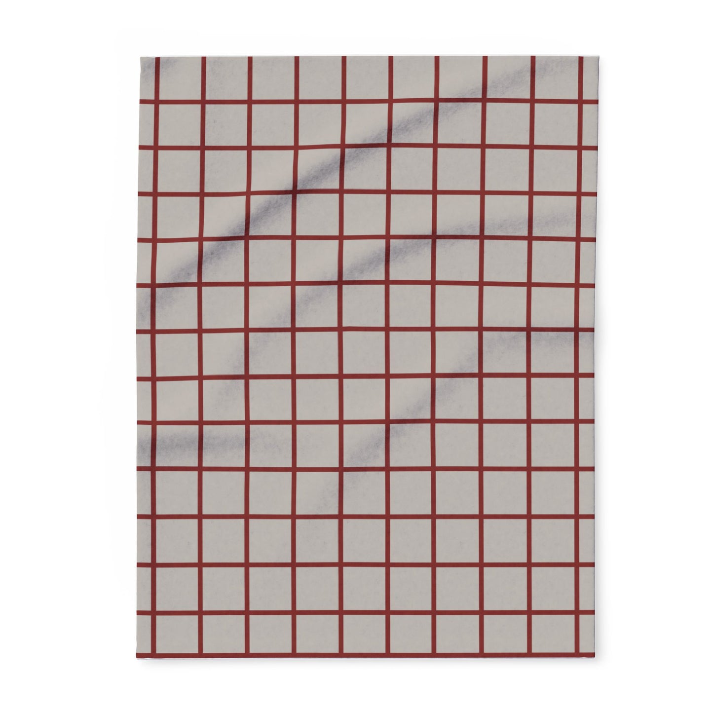 Red Check Fleece Blanket