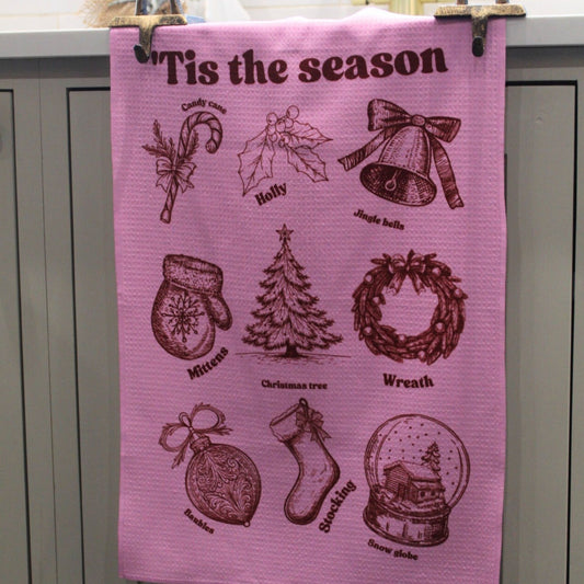 Christmas Tea Towel