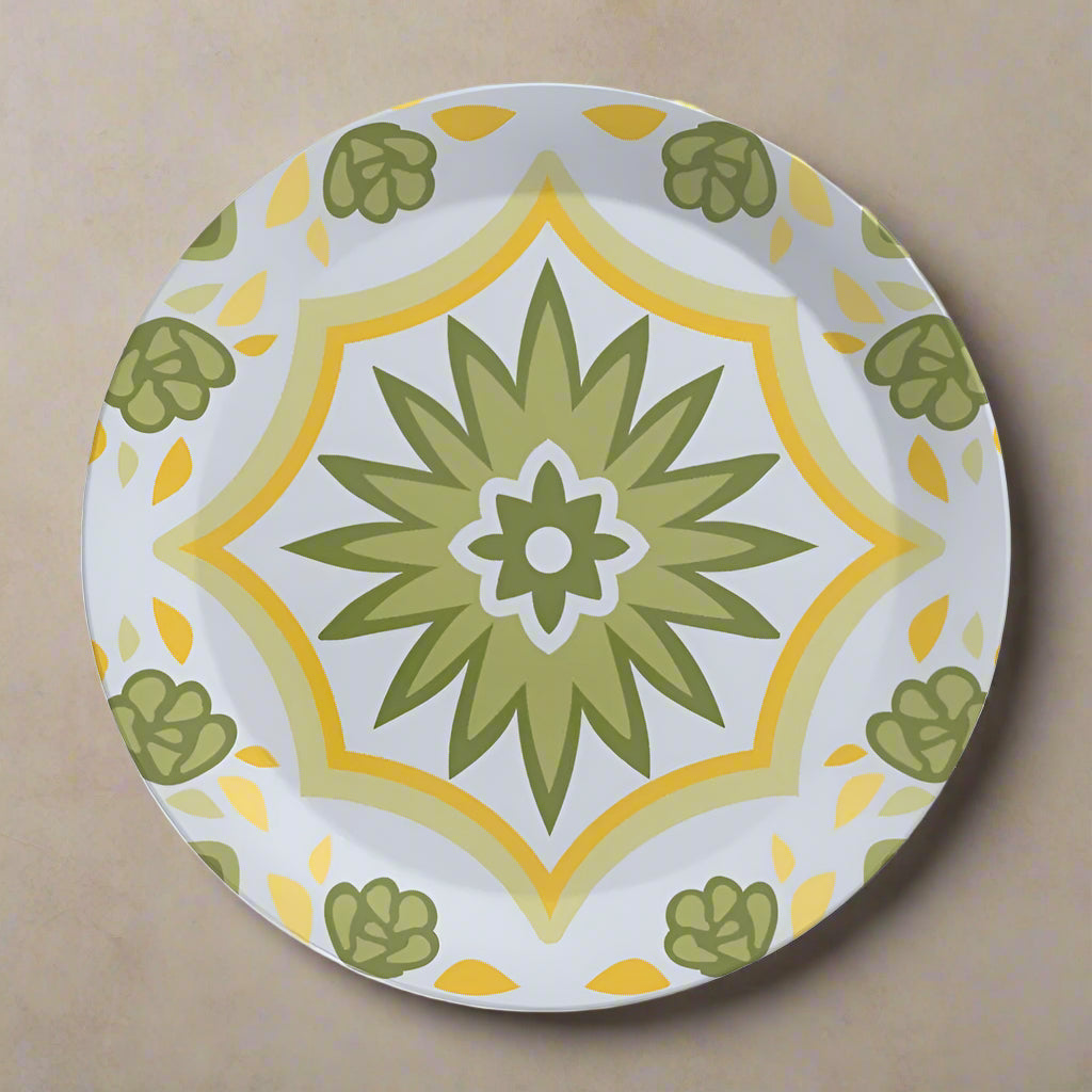 Italian Tile Party Plates – Stylish, Durable & Sustainable!