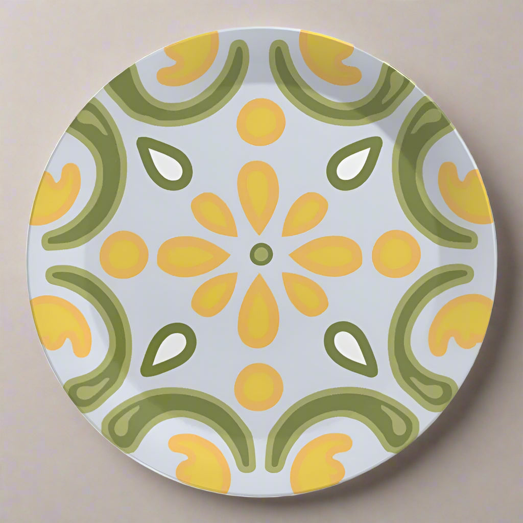 Italian Tile Party Plates – Stylish, Durable & Sustainable!