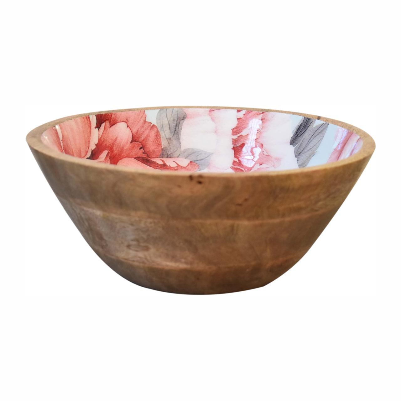 Pink Floral Bowl Set of 2