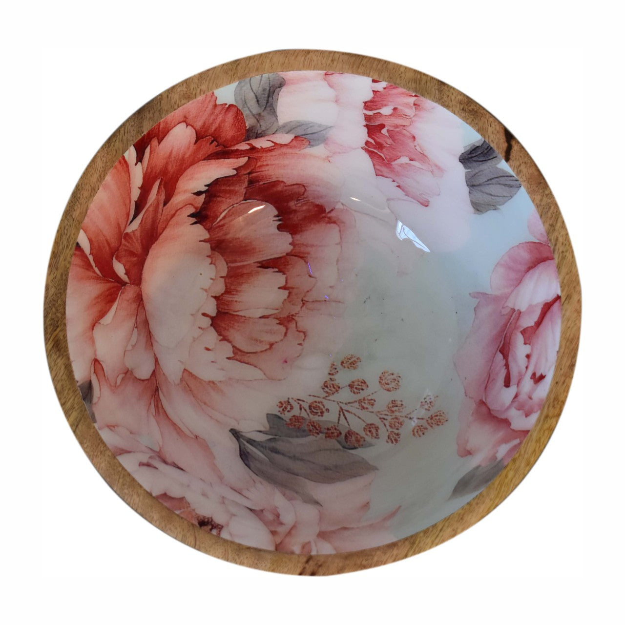 Pink Floral Bowl Set of 2