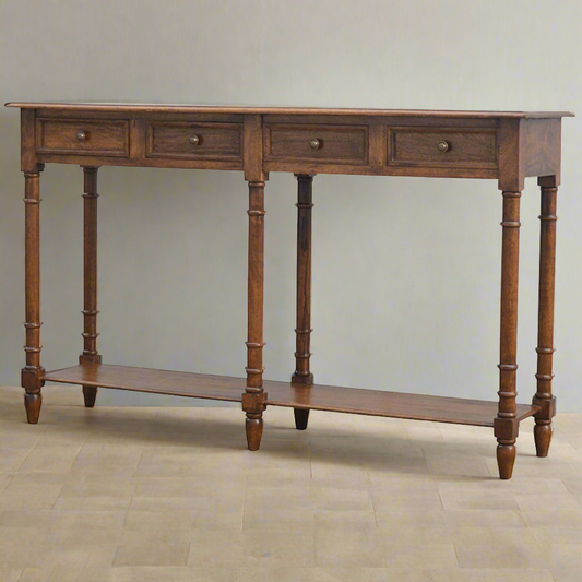 4 Drawer Hallway Console Table