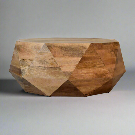 Geo Solid Wood Coffee Table