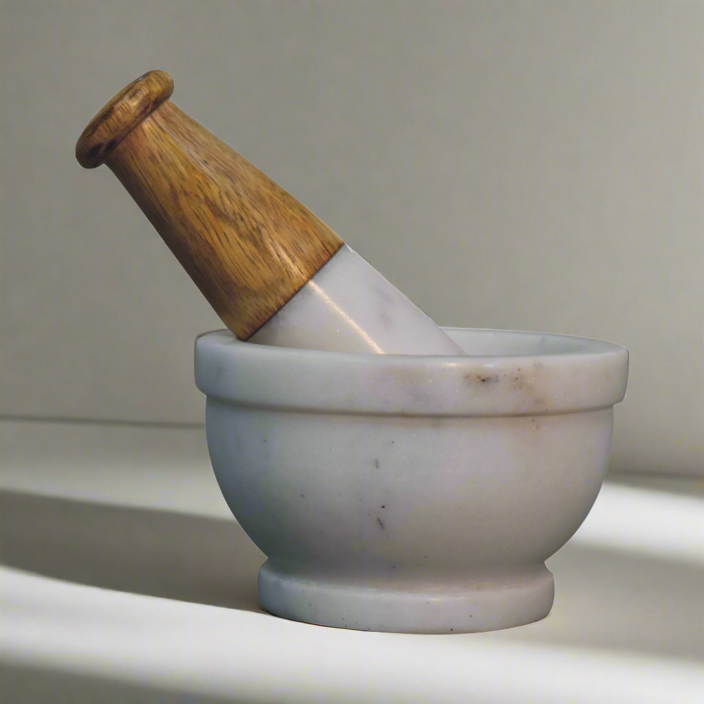 Large Marble Pestle & Mortar