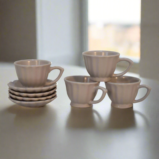 Nude Petal Mug Set of 4