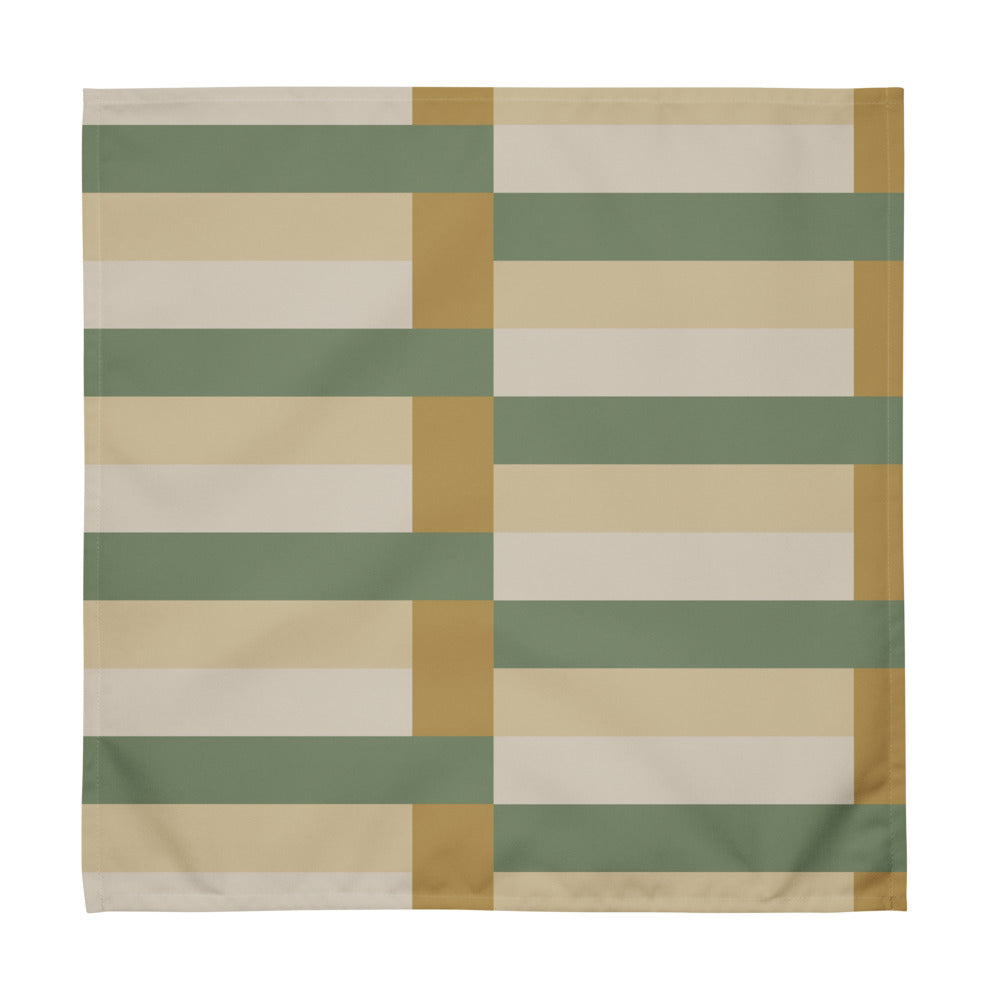 Grace green cloth napkin set