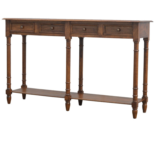 4 Drawer Hallway Console Table