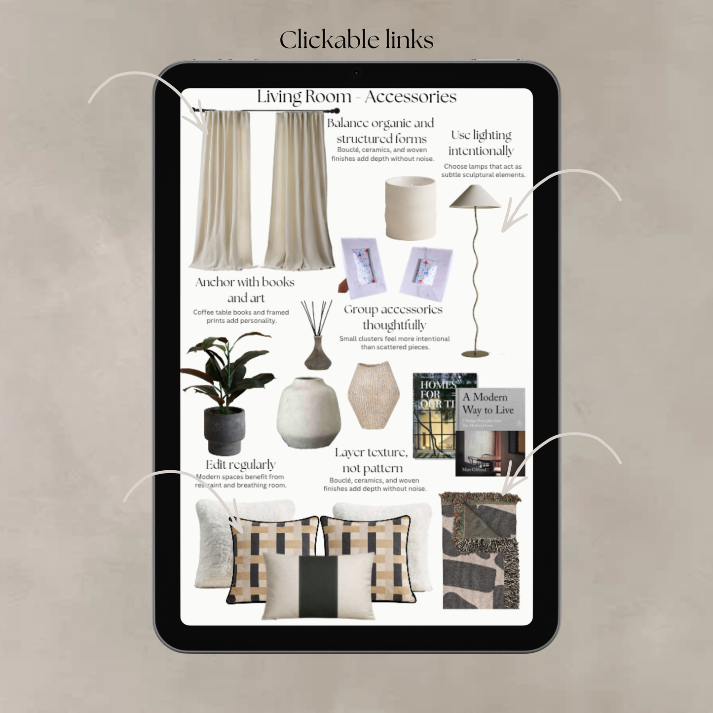 Modern Contemporary Minimalist Interior Design Buying Guide