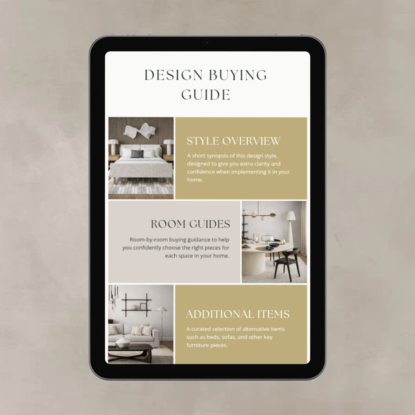 Modern Contemporary Minimalist Interior Design Buying Guide